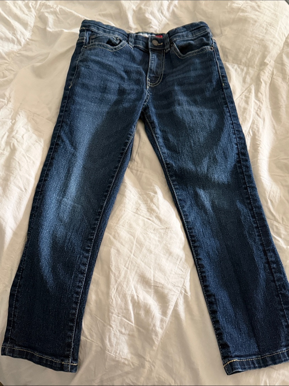 Lucky Brand Dark Blue Straight-Leg Women’s Jeans